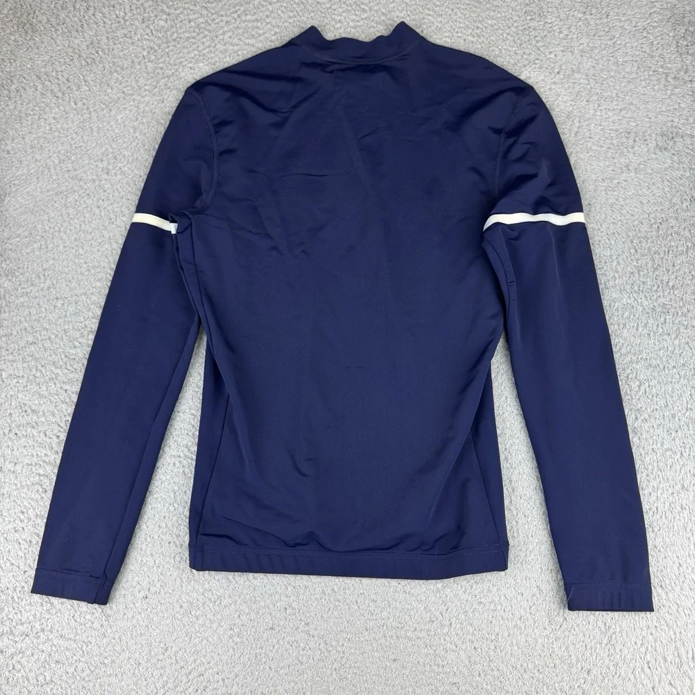 Vintage Ralph Lauren Athletic Polo Sport 1/4 Zip Cycling Style Shirt Made In USA